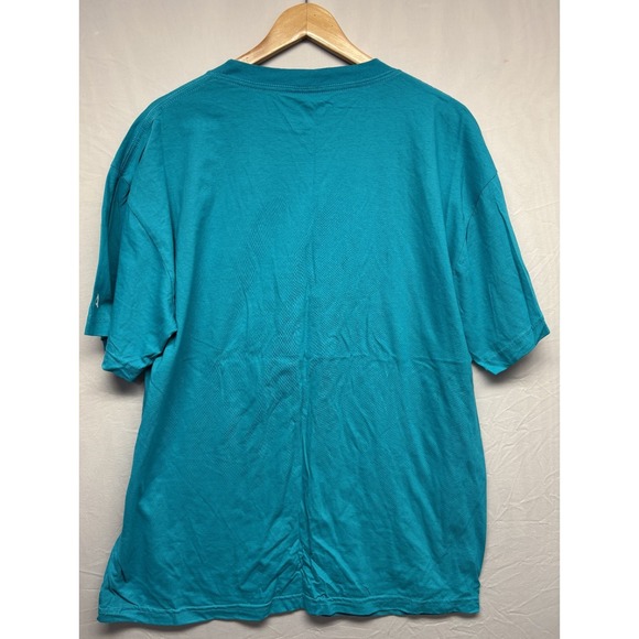 Adelphi University Panthers T-Shirt Mens Blue Logo Graphic Print Short Sleeve XL - Picture 2 of 4